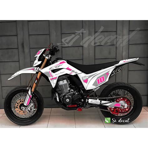 Jual Kombinasi Stabilo Stiker Decal Crf 150l Full Body Keren Bagus