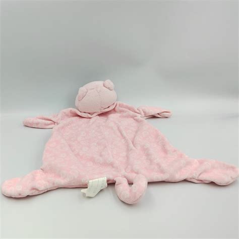 Doudou Plat Chat Rose PETIT KIMBALOO