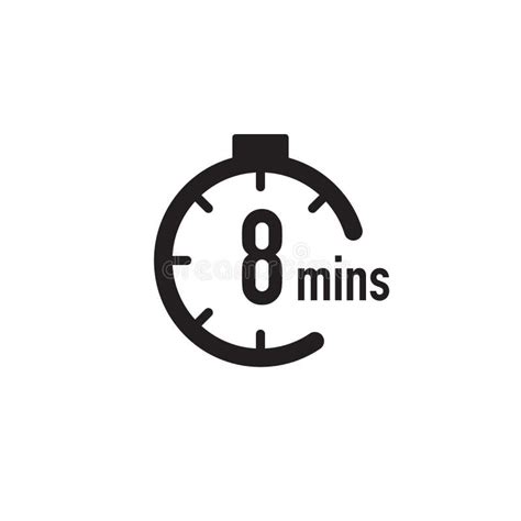 90 Minutes Timer Stopwatch Or Countdown Icon Time Measure Chronometr