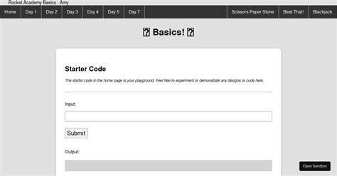 Amyhuimin Amy Ra Basics Codesandbox