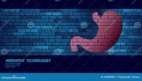 healthy stomach digestion internal organs binary code data flow stock