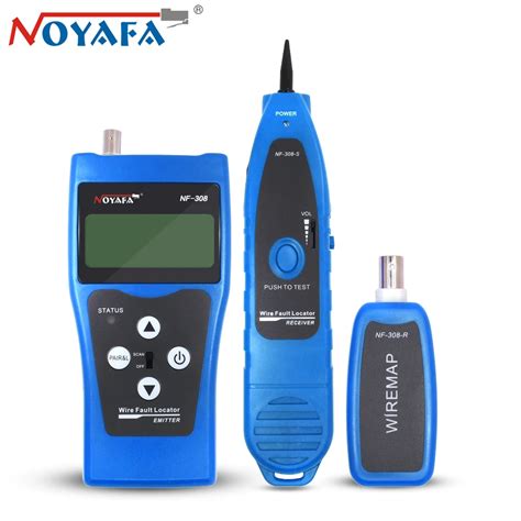 Noyafa NF 308 NF 308 Monitor Network Telephone Cable Tester RJ45 RJ11