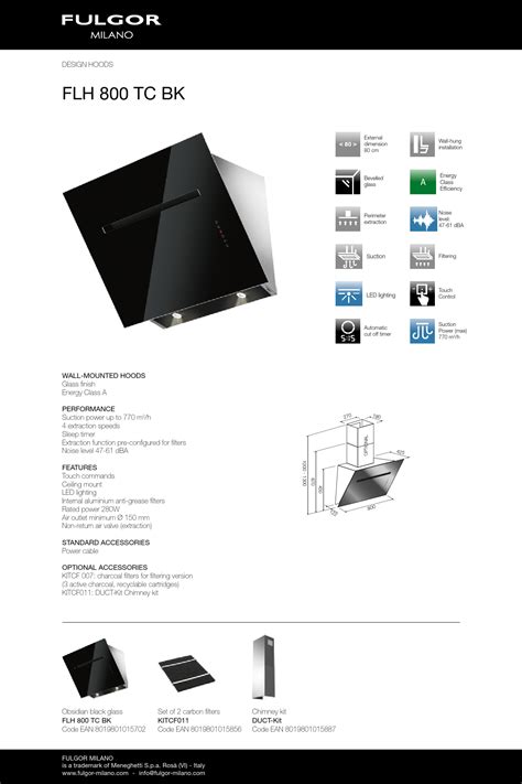 fulgor milano refrigerator