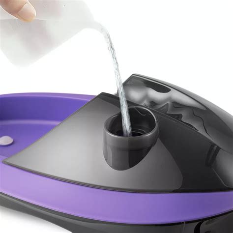 Гладильная система с отпаривателем Kitfort KT-992-1, черно-фиолетовая ...