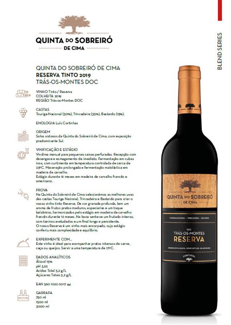 Quinta Do Sobreir De Cima Reserva Tinto