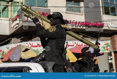 Members Of Al Quds Brigade The Military Wing Of The Islamic Jihad