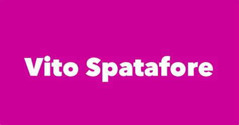 Vito Spatafore - Spouse, Children, Birthday & More