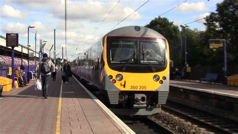 Hd Heathrow Express Class 360 205 At Ealing Broadway Youtube