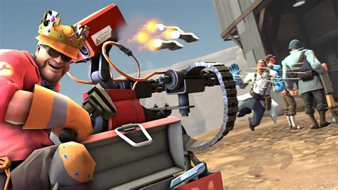 TF2: Battle Engineer building behind them - YouTube