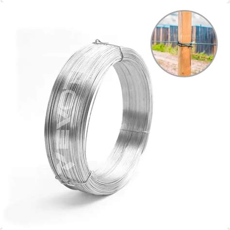 Rolo De Arame Para Cerca - Rolo De Arame Maleável Plantio Fio 0,89mm Liso Amarrar Cerca | MercadoLivre