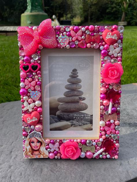 Barbie Themed Photo Frame - Etsy