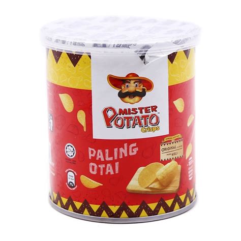 Mister Potato Crisps G Original Bbq Hot Spicy Shopee Malaysia