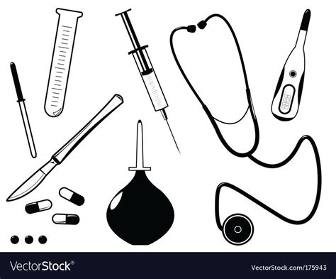 Medical Tool Royalty Free Vector Image Vectorstock