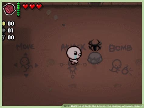 How To Unlock The Lost In The Binding Of Isaac Rebirth 8 Steps