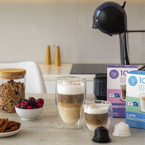 Кофе в капсулах для кофемашин Dolce Gusto формат "Cappuccino" 10 шт ...