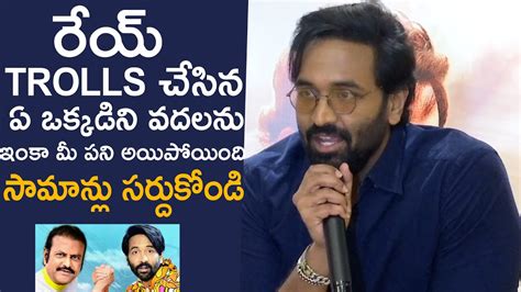 Manchu Vishnu Comments On Trolls Ginna Movie Manchu Vishnu Trolls