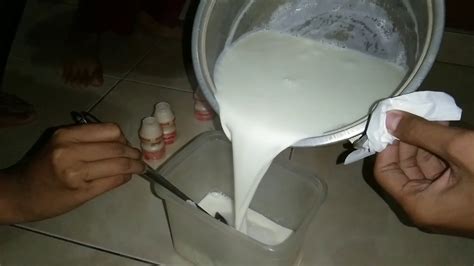 Membuat Yoghurt Dengan Yakult