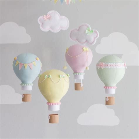 Hot Air Balloon Nursery Decor Baby Shower Gift Up Up And Etsy