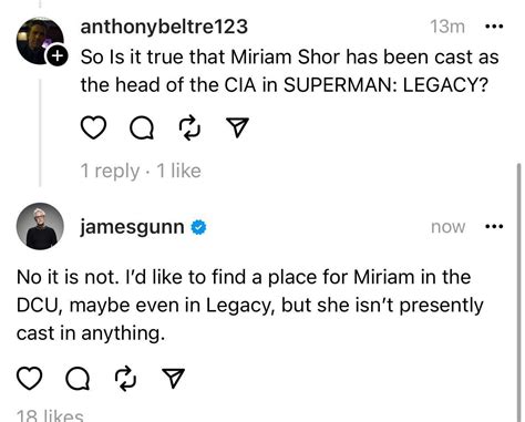 Miriam Shor is also NOT in SUPERMAN: LEGACY. : r/DCEUleaks