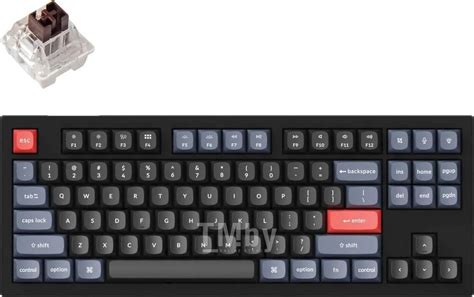 Купить клавиатура Keychron V3 Carbon Black RGB Hot Swap K Pro Brown Switch V3 B3 RU в Минске