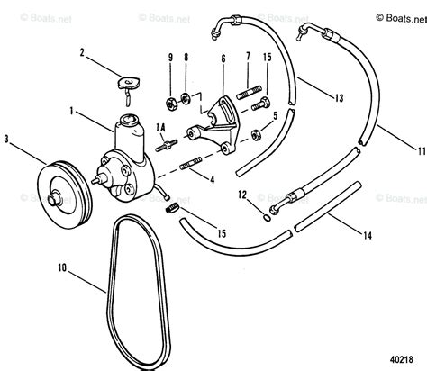 Mercruiser Power Steering Diagram Alternator