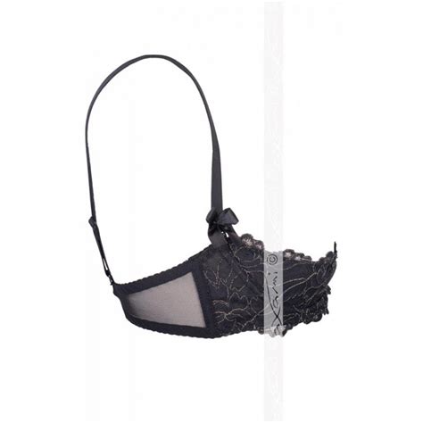 Lingerie Sexy Soutien Gorge Redresse Seins Noir V 5891 Meteorite Axami Lingerie