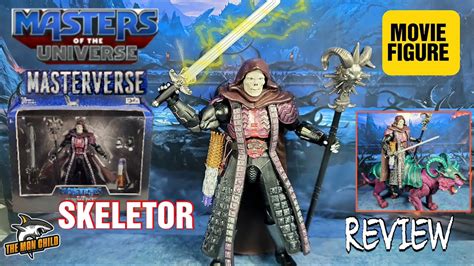 Masters Of The Universe Masterverse Deluxe Movie Skeletor Figure Review