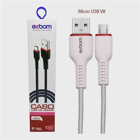 Cabo Rápido Carregador E Dados Turbo Reforçado Micro Usb B Submarino