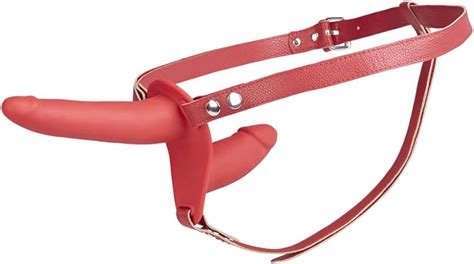 Deluxe Strap On DOPPEL Double Sided Strap On Dildo With Silicone