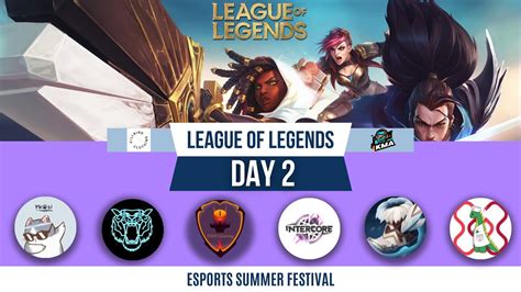 Esports Summer Festival Leagues Of Legends Golden Horde Vs