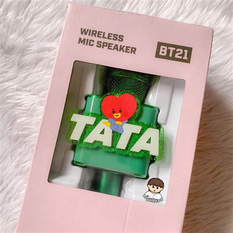 BT21 TATA MIC WIRELESS MICROPHONE SPEAKER Hobbies Toys