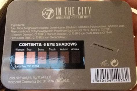 Pin Oleh Make Up Life Di W7 Mini Palette In The City Natural Nude Eye Colour Palette