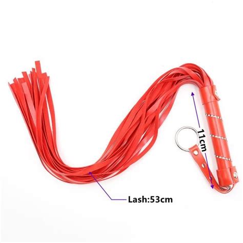 Jouets Sexuels Rotiques De Bondage F Tichiste Gay Pour Adultes Fouet En Cuir Avec Poign E P E