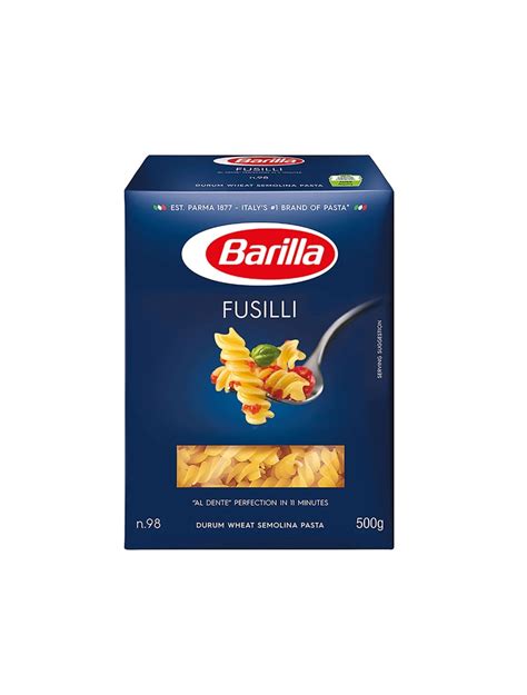 Barilla Fusilli 500 Gr Cuencalicor