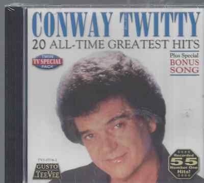 CONWAY TWITTY 20 ALL ATIME GREATEST HITS Fifteen Years Ago Linda On