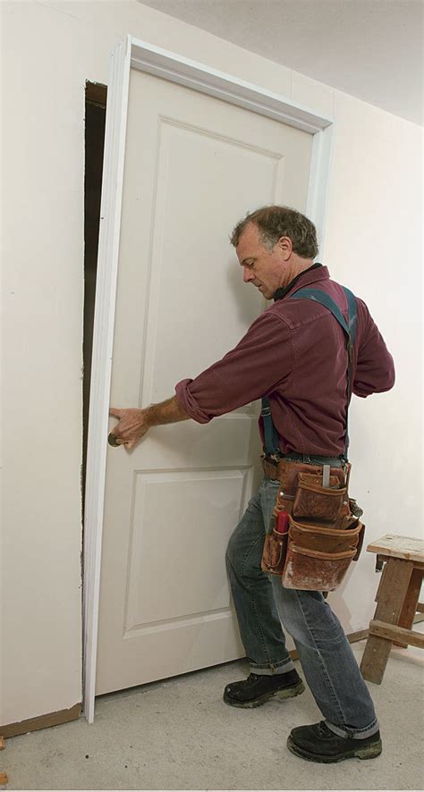 install interior door frame cabinets matttroy