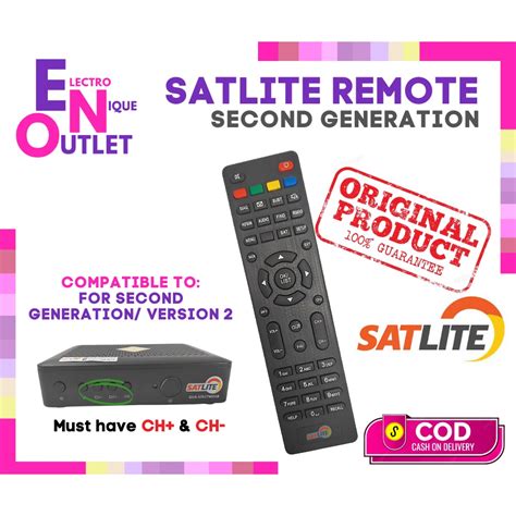 Satlite Second Generation Version Two Remote Original Brand New