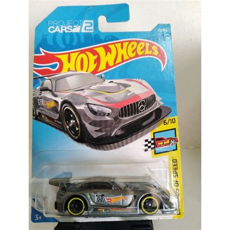 Hot Wheels 16 Mercedes AMG GT3 Shopee Malaysia