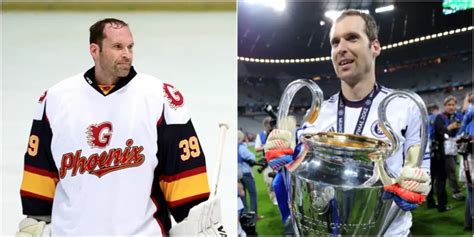 How Is Petr Cech Doing In Ice Hockey?