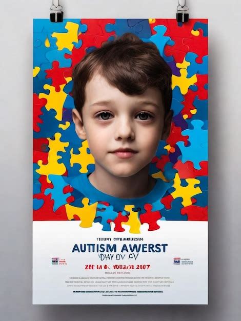 Tarjeta Para El D A Mundial De La Concienciaci N Sobre El Autismo