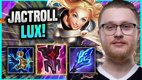 Learn How To Play Lux Support Like A Pro Msf Jactroll Plays Lux