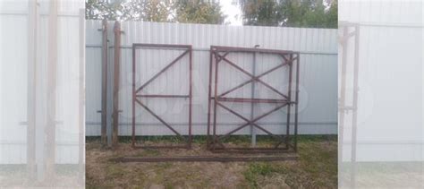 Каркас ворот с калиткой купить в Воскресенске | Товары для дома и дачи ...