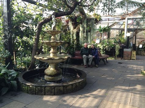 Inverness Botanic Garden Greenhouses Provide A Lovely Place To Sit