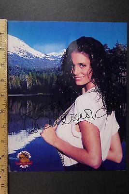 Sports Illustrated Swimsuit Model Stacey Williams Autograph 8 X 10