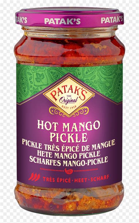 Pataks Hot Mango Pickle Ml Patak Clipart Pikpng