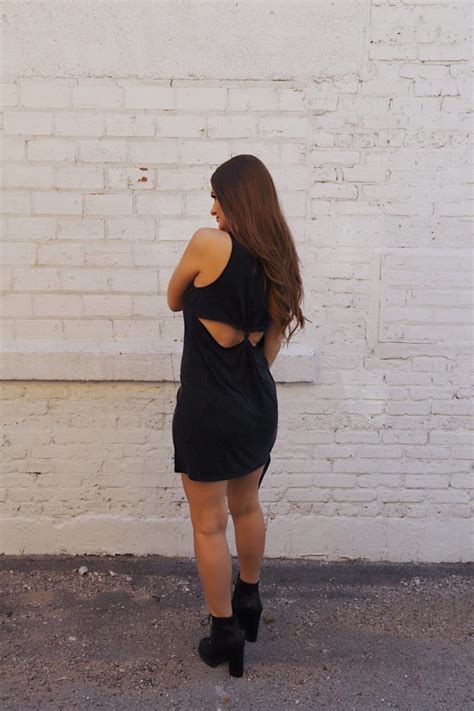 Black Tank Top Dress Minit Fashion