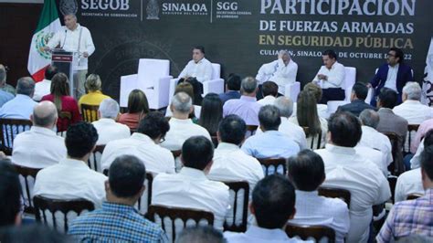 ‘ya Basta Que A Sinaloa Se Le Estigmatice Dice Adán Augusto Durante Su Reunión Con Alcaldes