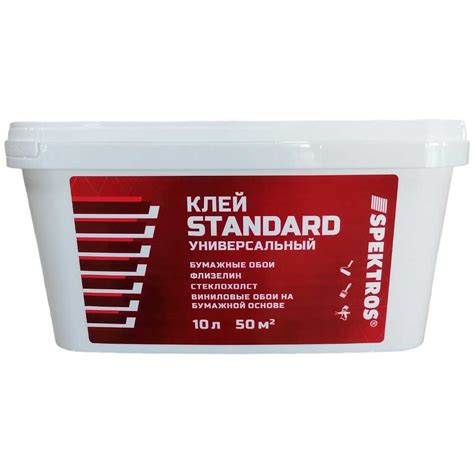 Готовый клей для флизелина, стеклохолста и стеклообоев SPEKTROS ...