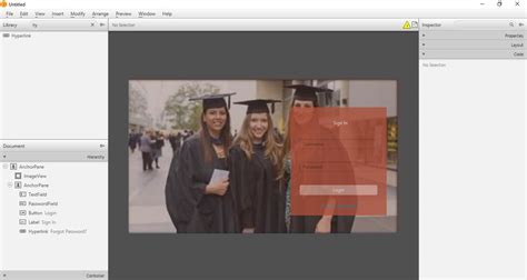 java   import image  scene builder  retain  resolution
