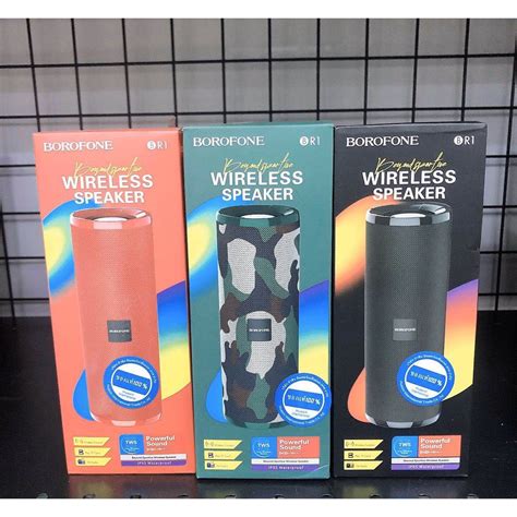 ลำโพงบลูทูธพกพา Borofone BR1 5.0 ของแท้100% ลำโพงบลูทูธ คุณภาพดี ...